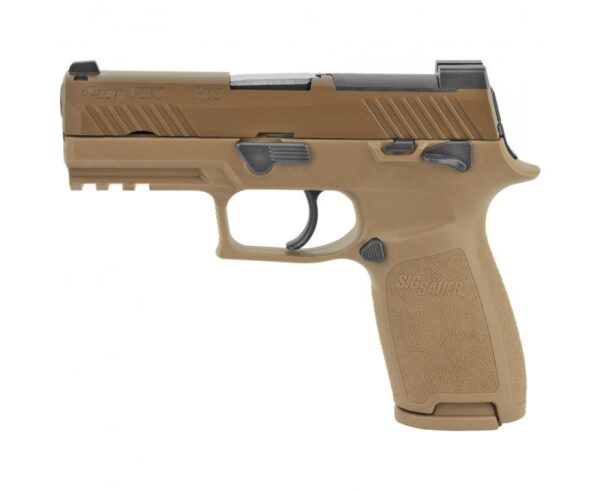 Sig Sauer P320 M18 Coyote Tan 9mm 3.9″ Barrel 21-Rounds with Night Sights