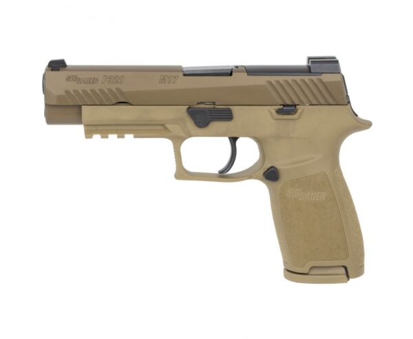 Sig Sauer P320 M17 Coyote Tan 9mm 4.7″ Barrel 17-Rounds Night Sights