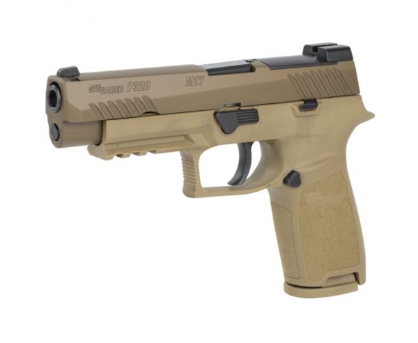 Sig Sauer P320 M17 Coyote Tan 9mm 4.7″ Barrel 17-Rounds Night Sights