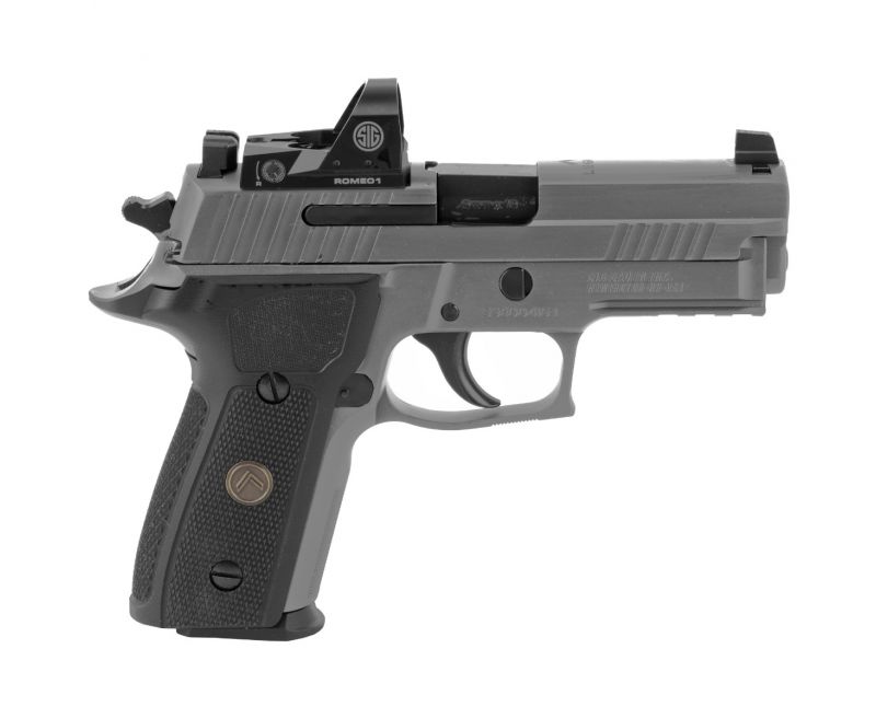 Sig Sauer P229 RXP Legion Gray 9mm 3.9″ Barrel 15-Rounds with Romeo1 Optic