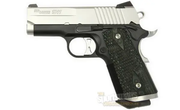 Sig Sauer 1911 Ultra 45 ACP Compact Centerfire Pistol with G-10 Grips