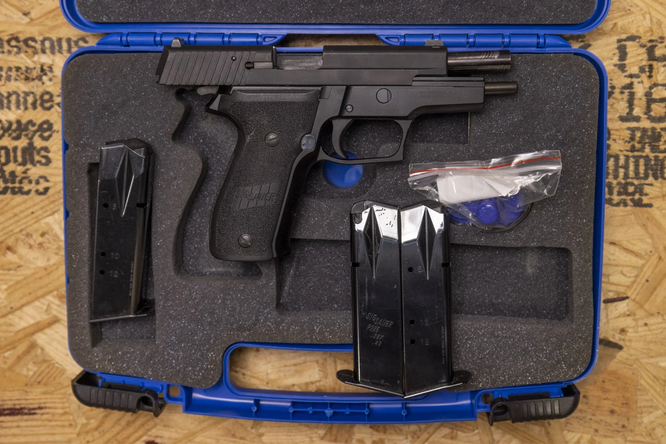 Sig Sauer P226 .357 SIG Police Trade-In Pistol with Case