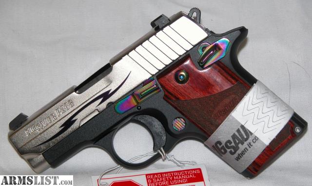 ARMSLIST - For Sale: Sig Sauer P238 Tribal Compact .380 ACP w/SIG Lite