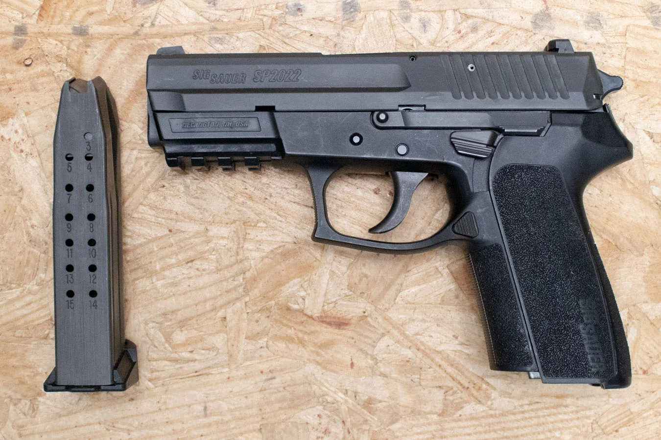 Sig Sauer SP2022 9mm Police Trade-In Pistol with Polymer Frame