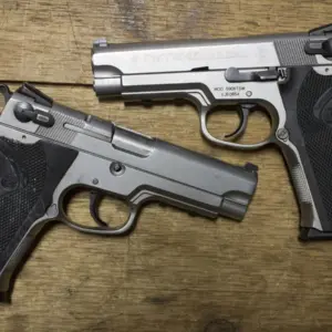 Smith & Wesson 5906TSW Tactical 9mm Police Trade-ins (Fair Condition
