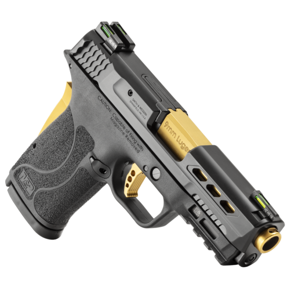 Performance Center® M&Amp;P®9 Shield™ Ez® Gold Ported Barrel No Thumb Safety