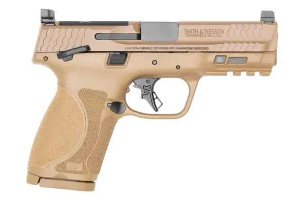 Smith & Wesson M&P9 M2.0 9mm Compact Optic Ready Flat Dark Earth (FDE