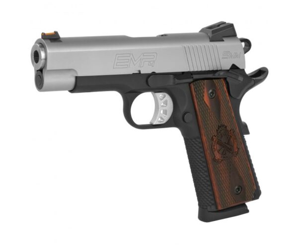 Springfield Armory 1911 EMP Champion Black / Grey 9mm 4″ Barrel 10-Rounds with Fiber Optic Front Sight