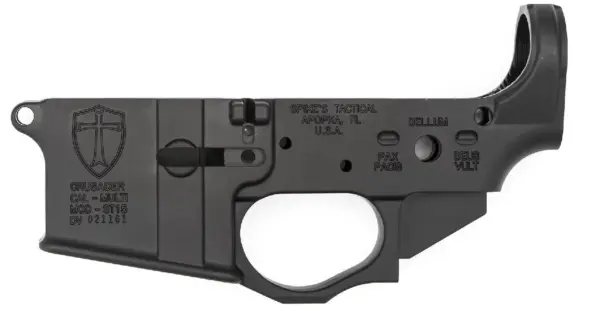 Spikes Tactical Crusader Stripped Lower Receiver (Multi Cal