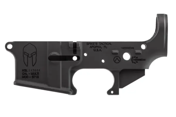 Spikes Tactical Spartan Stripped Lower Receiver (Multi Cal)