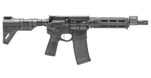 Springfield Saint 5.56mm AR-15 Pistol with B5 Grip and Trinity Force