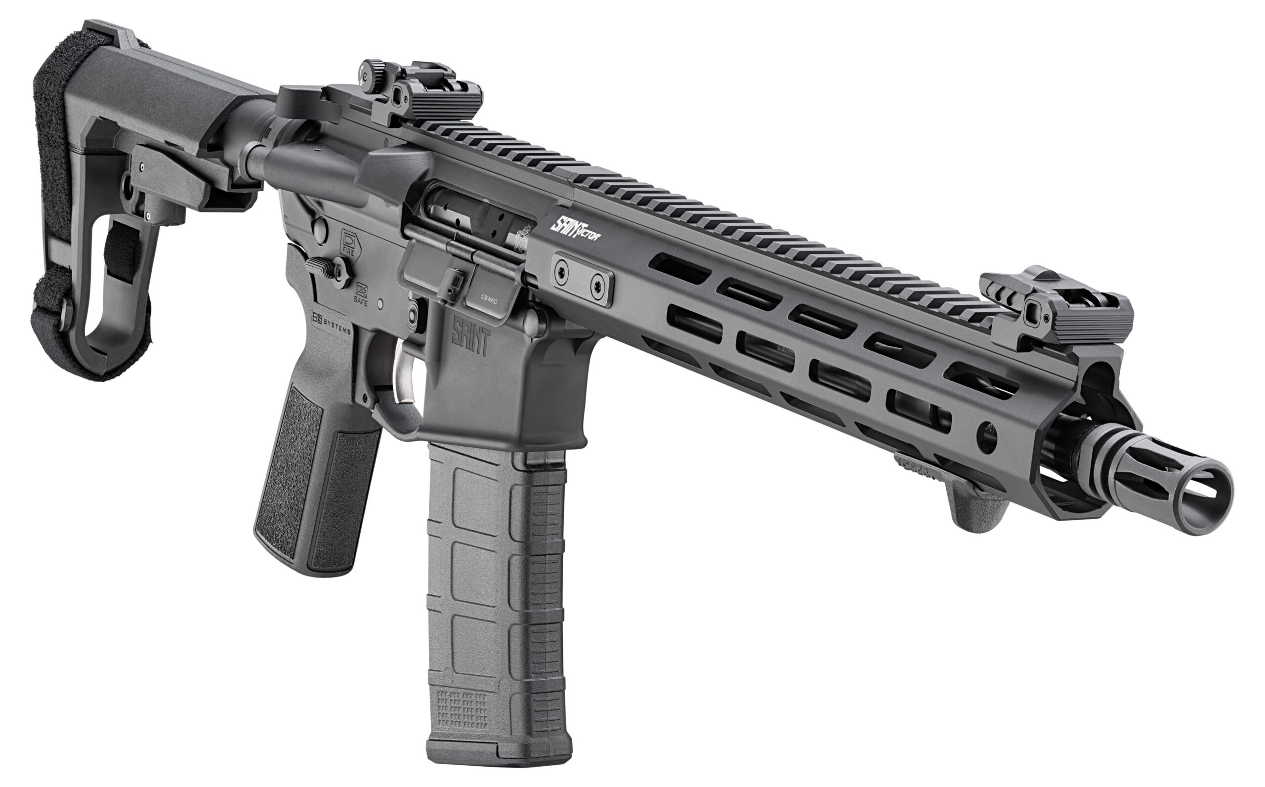 SAINT® Victor 5.56 Pistol - STV9115556B-SBA3-FL - Firstline