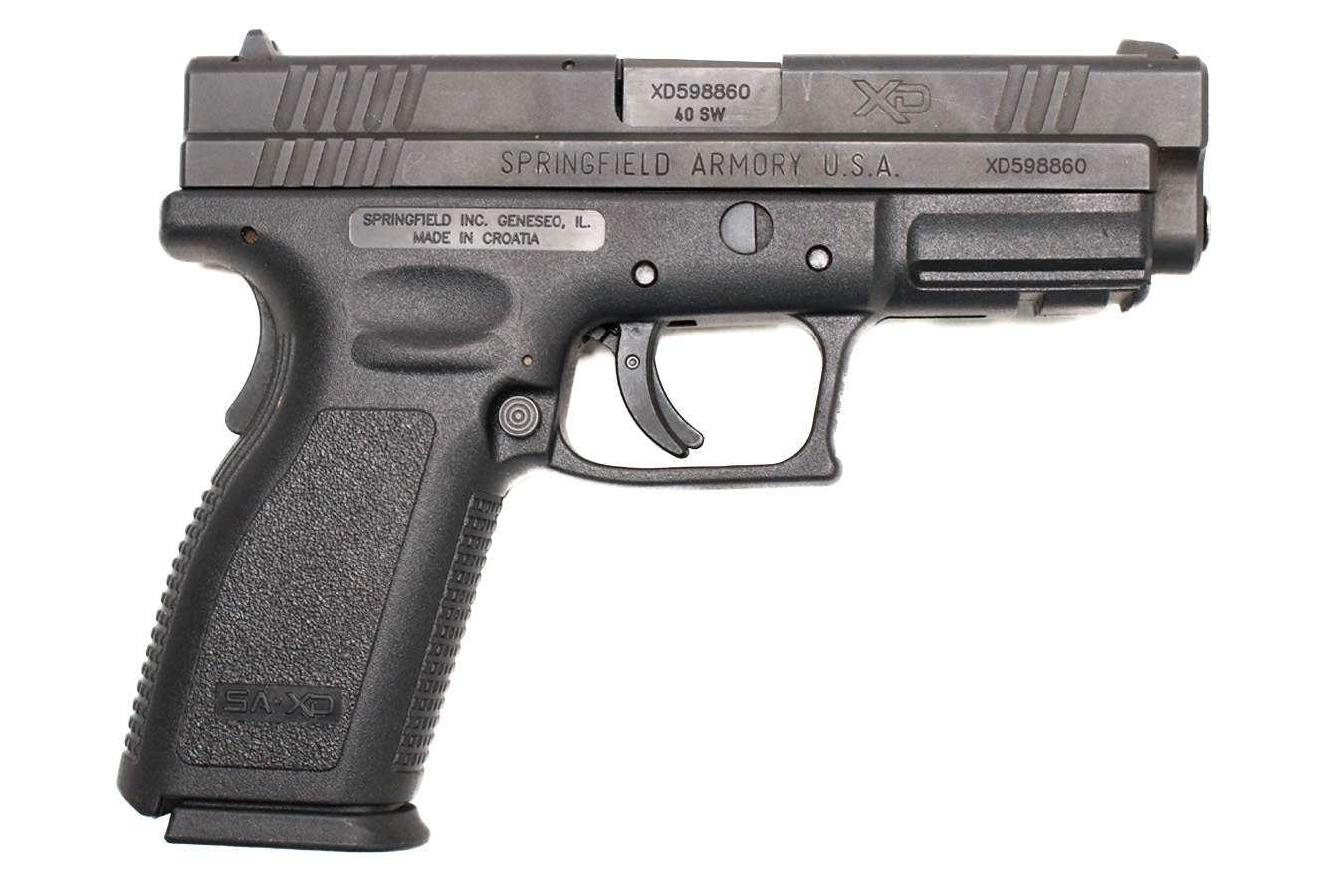 Springfield XD-40 40 S&amp;W Police Trade-In Pistol