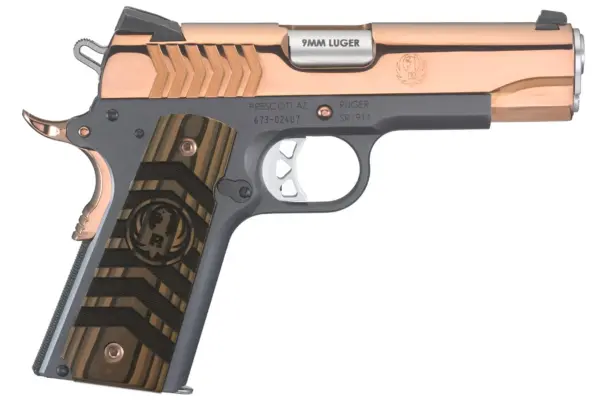 Ruger SR1911 Commander 9mm Rose Gold TALO Exclusive Pistol