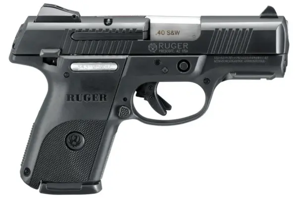 Ruger SR40c Compact 40 S&W Black Nitride Centerfire Pistol