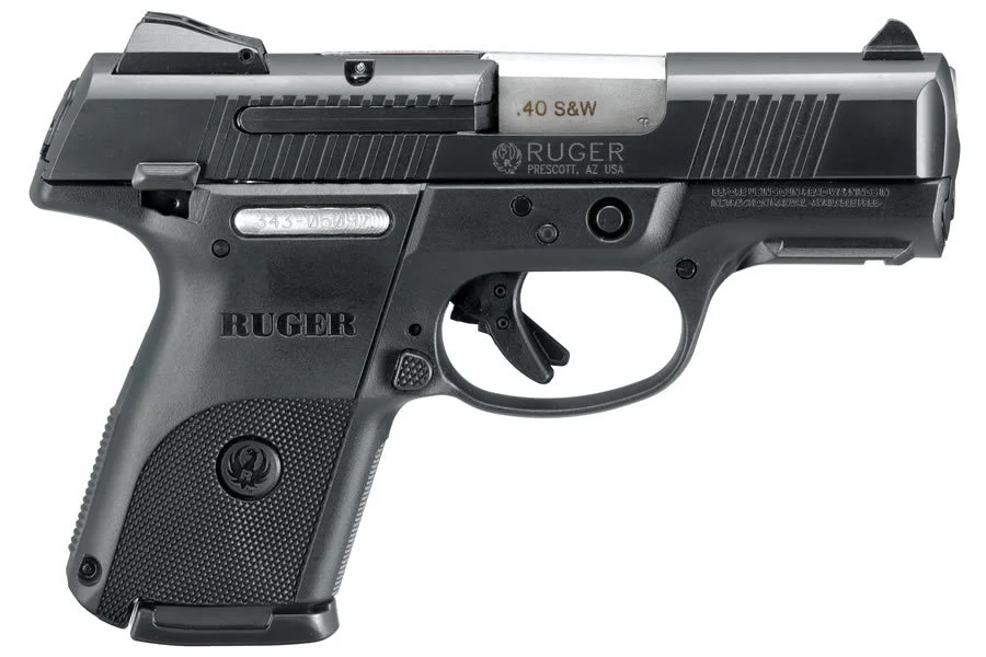 Ruger SR40c Compact 40 S&amp;W Black Nitride Centerfire Pistol