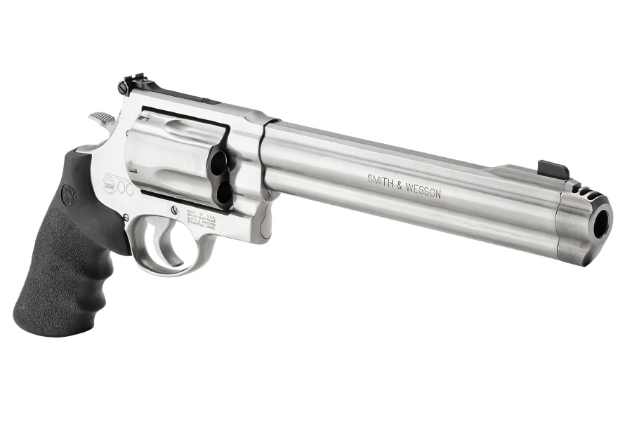 Smith &amp; Wesson 500 Revolver, 500S&amp;W, 8.38″ Barrel, Stainless