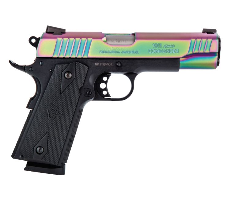 Taurus 1911 Commander Prizm .45 ACP 4.2″ 8-Rounds Novak Drift Sights