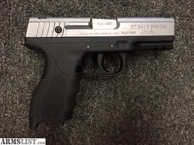 ARMSLIST - For Sale: Taurus PT 24/7 Pro DS .40
