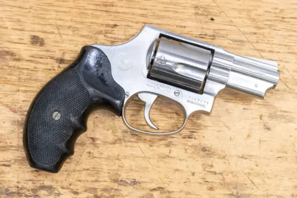 Taurus 85 38 Special Stainless Used Trade-in Revolver with Bobbed
