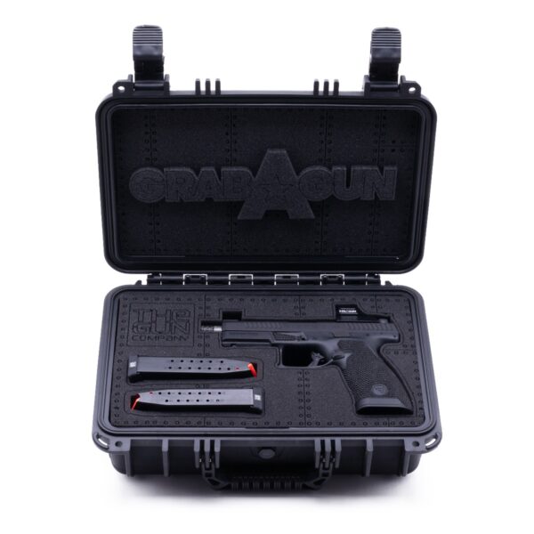 The Gun Co Custom CZ P-10 Compact Type 2 Combat Duty Black 9mm 4.61″ 17 RD Holosun Reflex Sight