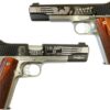 Kimber Custom II Two Tone Black/ Stainless 45ACP 5 Inch 7 Rd Trump / Pence GrabAGun Exclusive