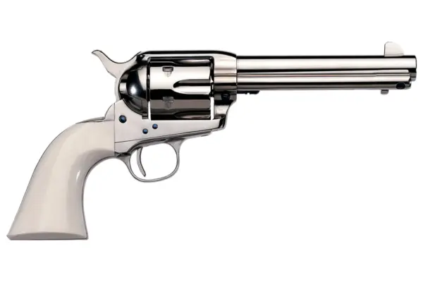 Uberti 1873 Cattleman Cody .45 Colt Single-Action Revolver with Nickel