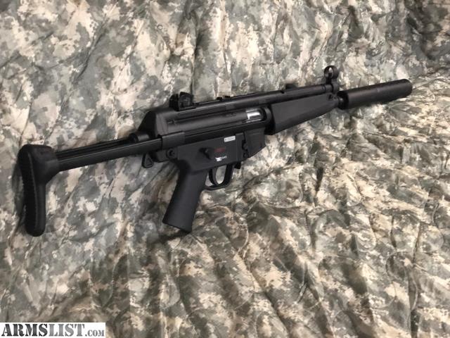 Walther HK MP5 A5 22LR Tactical Rimfire Rifle