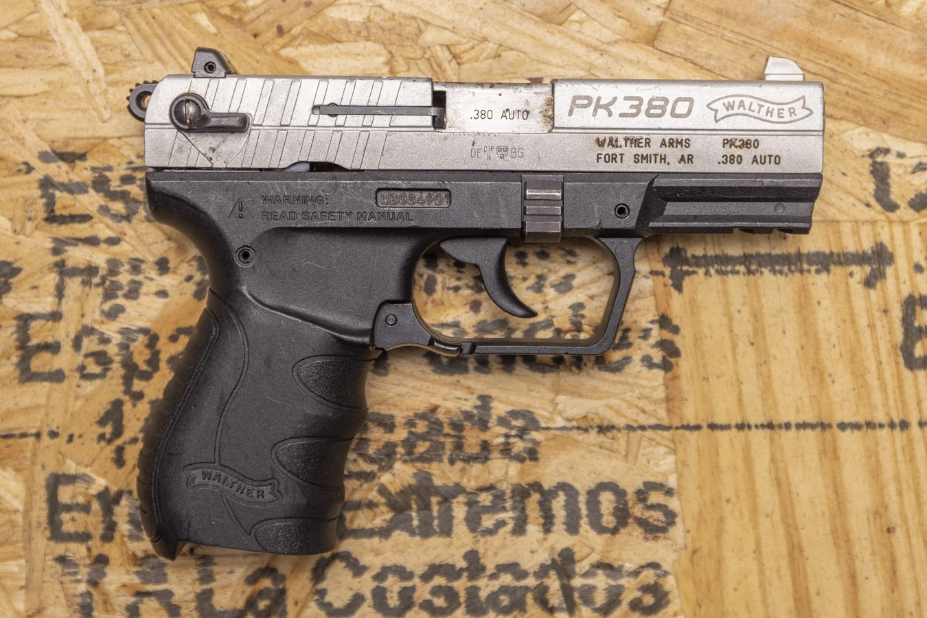 Walther PK380 .380 ACP Police Trade-In Pistol (Mag Not Included