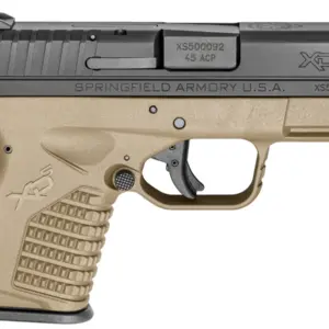 Springfield XDS 3.3 Single Stack 45ACP Flat Dark Earth (FDE) Essentials