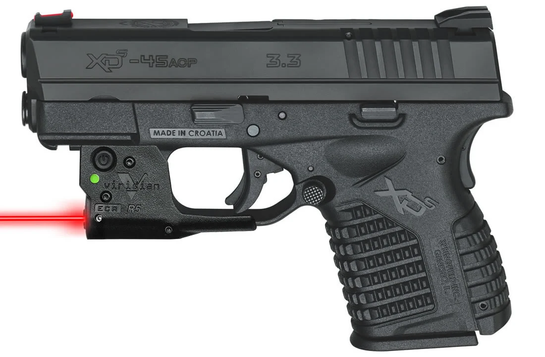 Springfield XDS 3.3 Single Stack 45ACP Black Essentials Package with