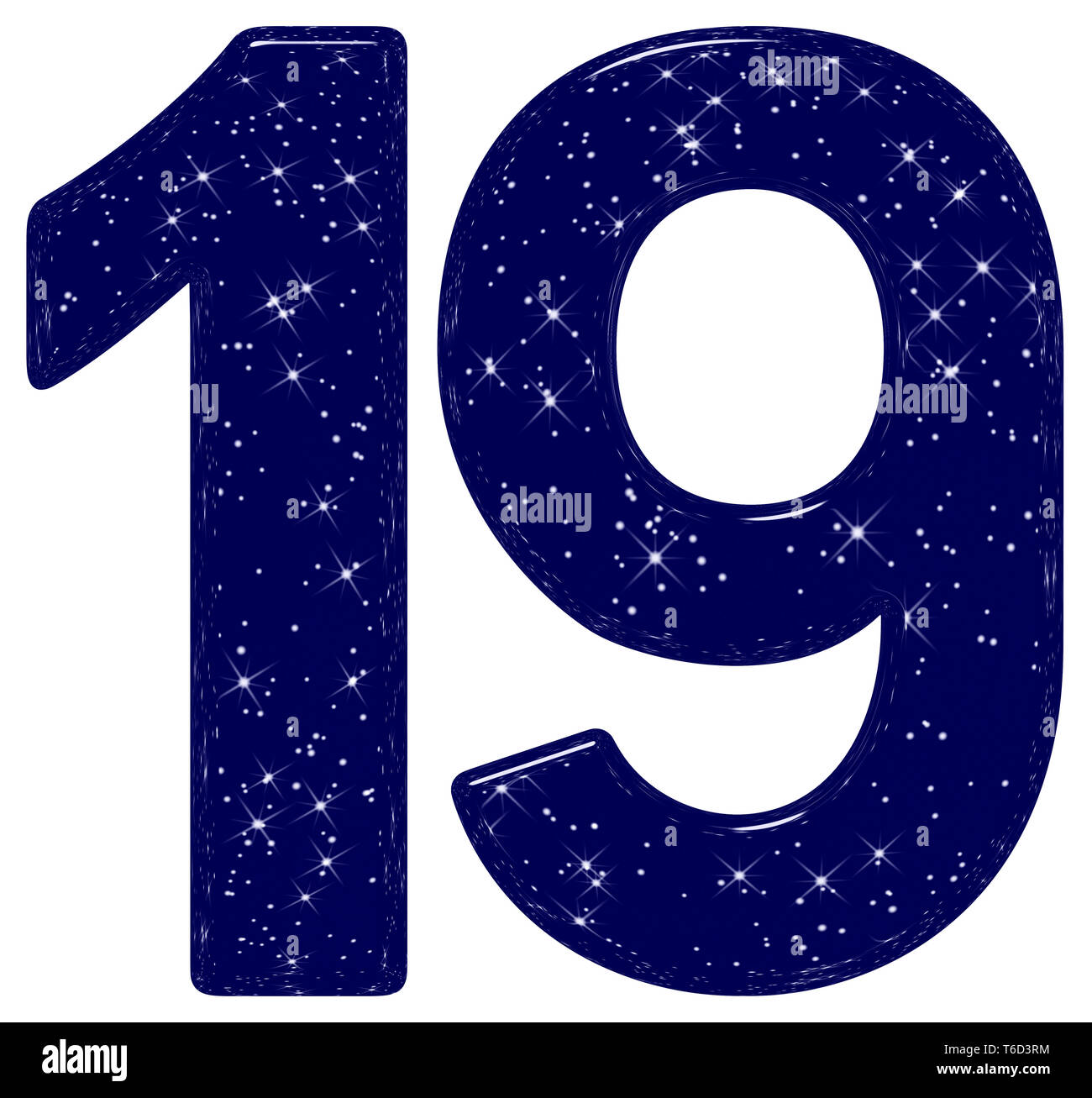 Number 19 Clipart