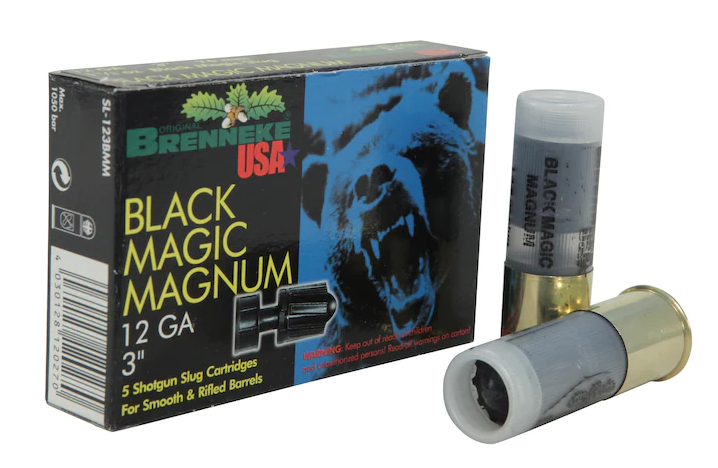 Brenneke USA Black Magic Magnum Ammunition 12 Gauge 3" 1-3/8 oz Lead