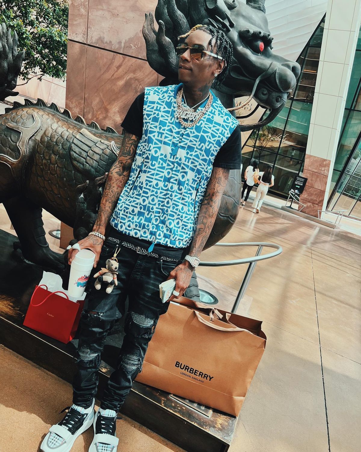 Soulja Boy Outfit from April 17, 2022