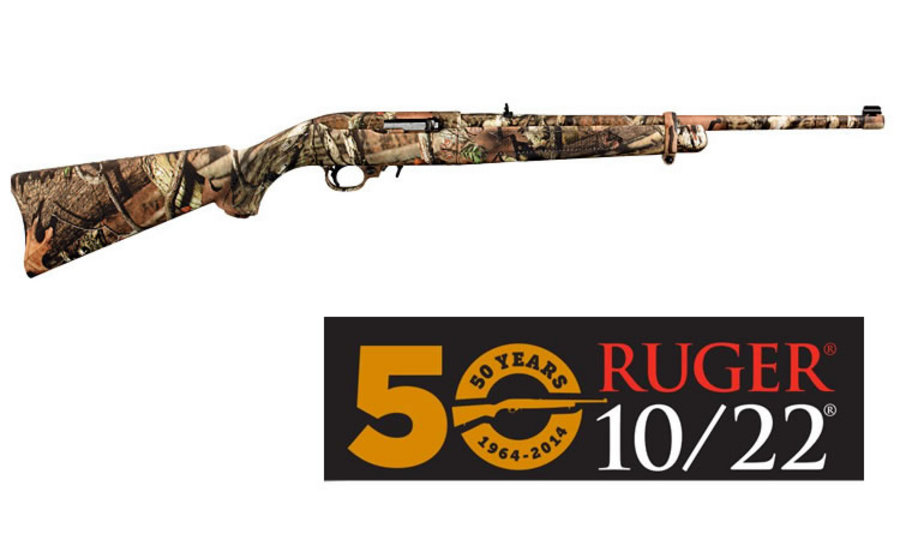 10/22 Exclusive 22 LR Autoloading Rifle with Mossy Oak Camo Finish