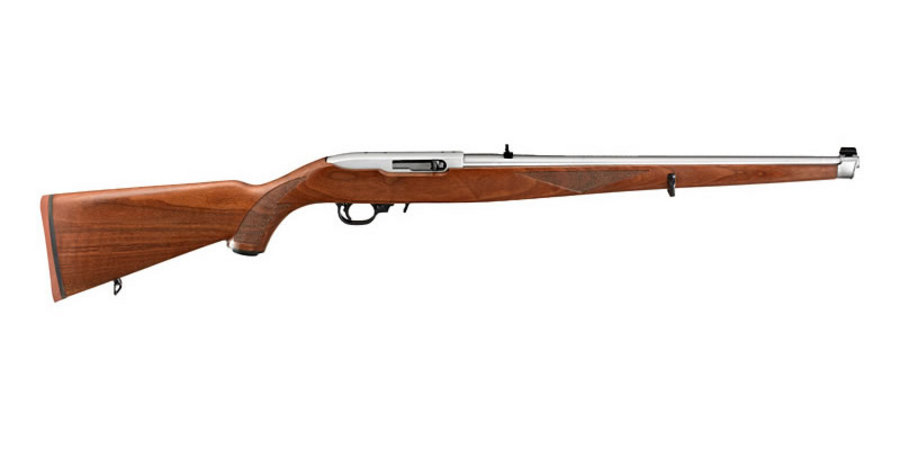 10/22 Exclusive 22 LR Stainless Autoloading Rifle with Mannlicher Stock
