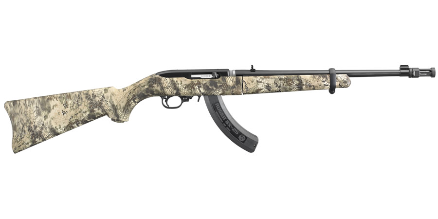 10/22 Takedown 22LR with Kryptek Highlander Camo Stock