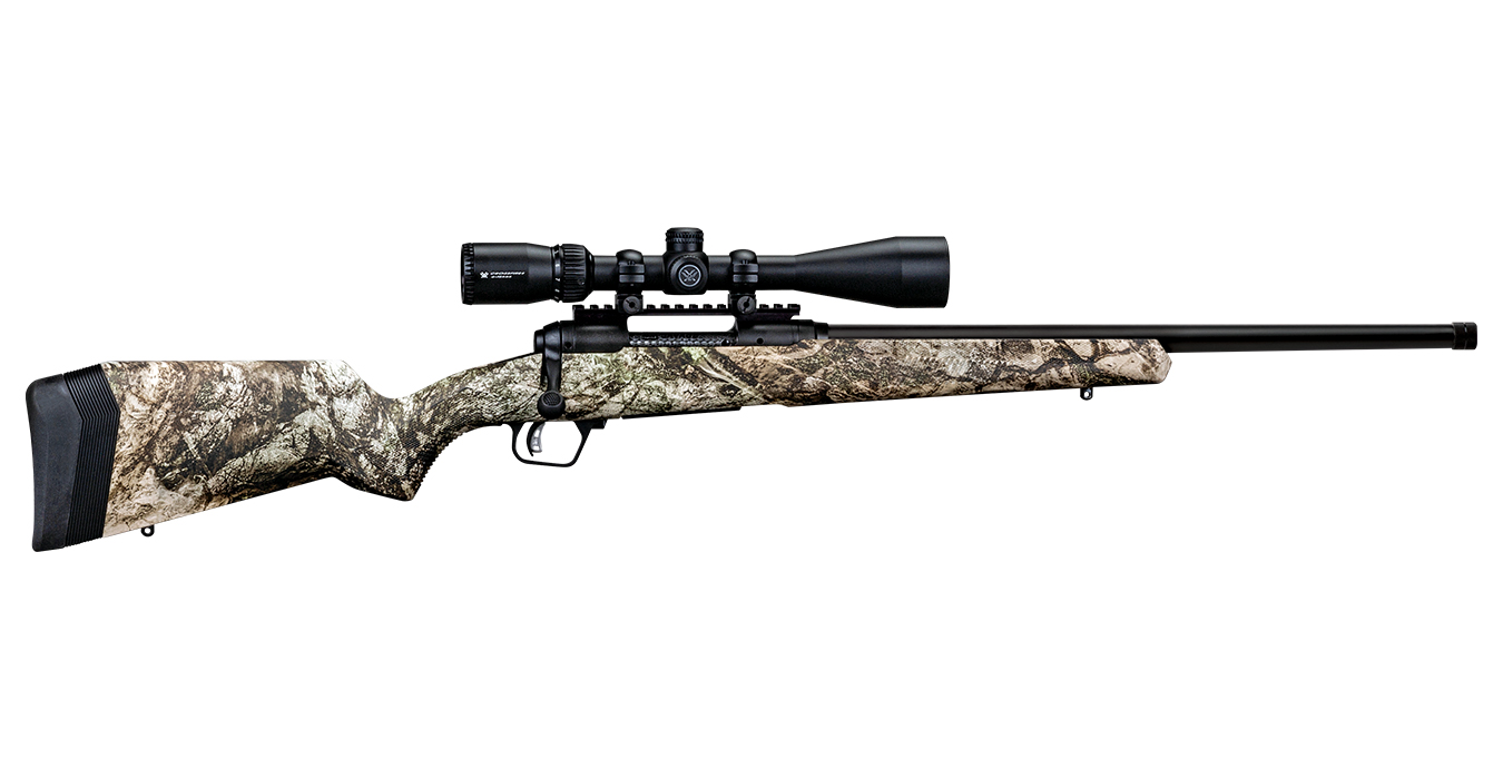 110 Apex Predator XP 22-250 Rem Bolt Action Rifle with Vortex Crossfire II 4-12x44mm Riflescope