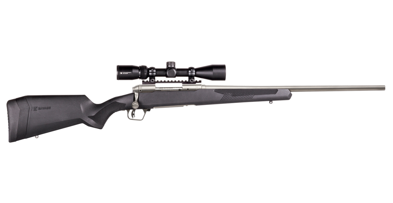 110 Apex Storm XP 22-250 Rem Rifle with Stainless Barrel and Vortex Crossfire II Scope