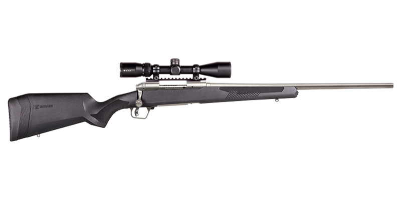 110 Apex Storm XP 223 Rem Bolt-Action Rifle with Stainless Barrel and Vortex Crossfire 3-9x40mm Riflescope