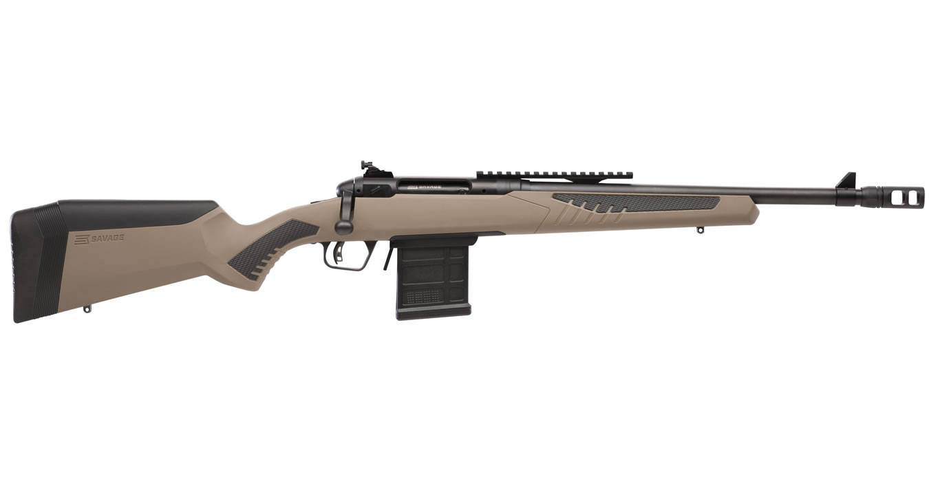 110 Scout 308 Win Bolt-Action Rifle with Flat Dark Earth Stock