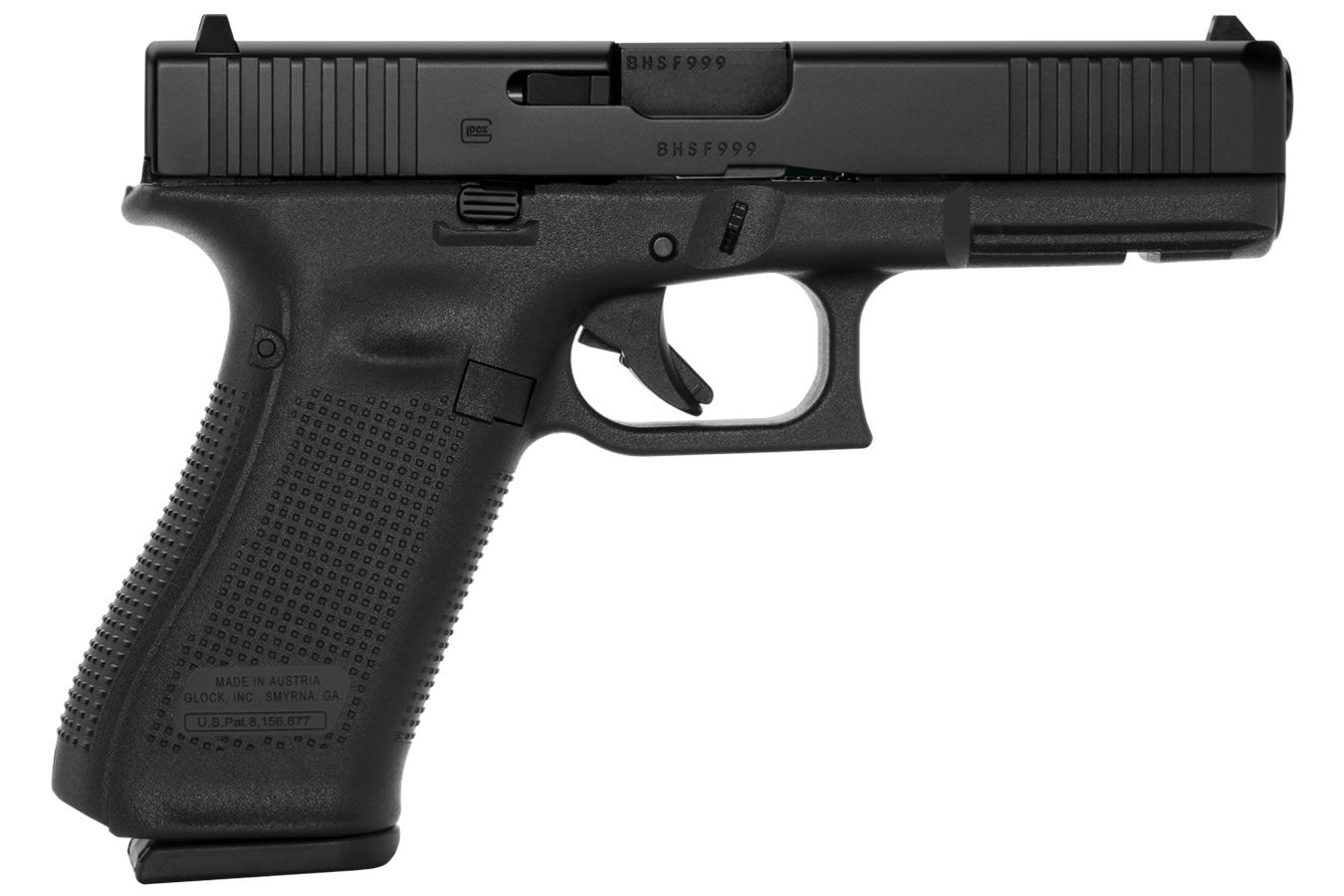 17 Gen5 9mm Pistol with Front Serrations (Factory Rebuilt)