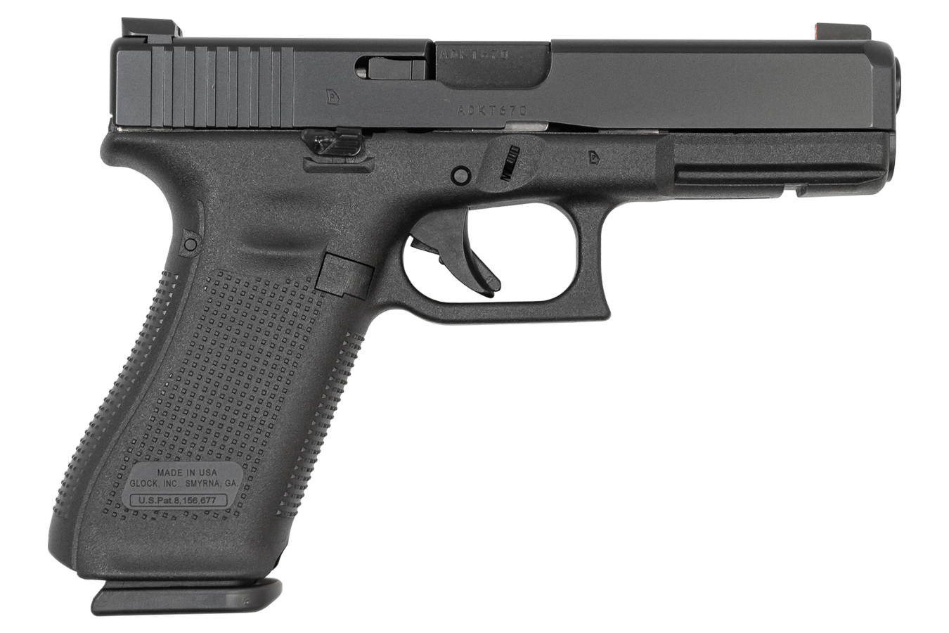 17M 9mm Pistol with Ameriglo Night Sights and Extended Slide Lock