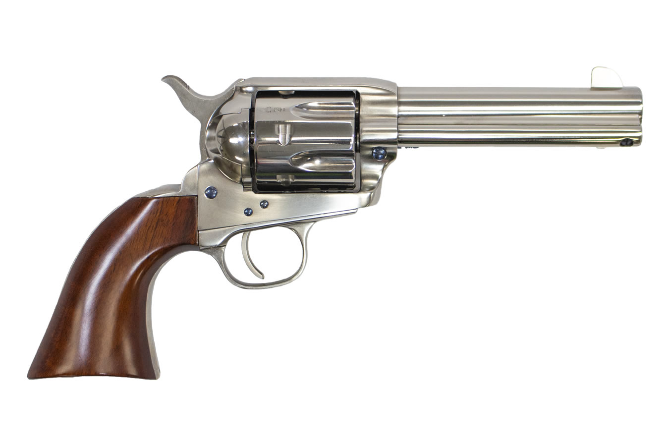 1873 Cattleman 45 Colt Revolver with Polished Nickel Finish