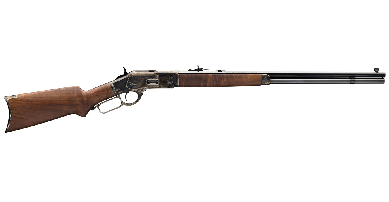 1873 Sporter 38/357 Lever Action Rifle with Color Case Hardened Receiver