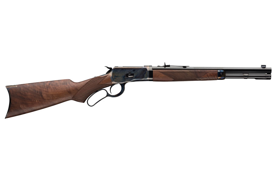 1892 Deluxe Trapper Takedown 45 Colt Lever-Action Rifle with Color Case Hardened Finish