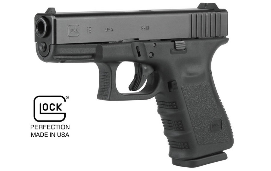 19 Gen3 9mm 15-Round Pistol (Made in USA)