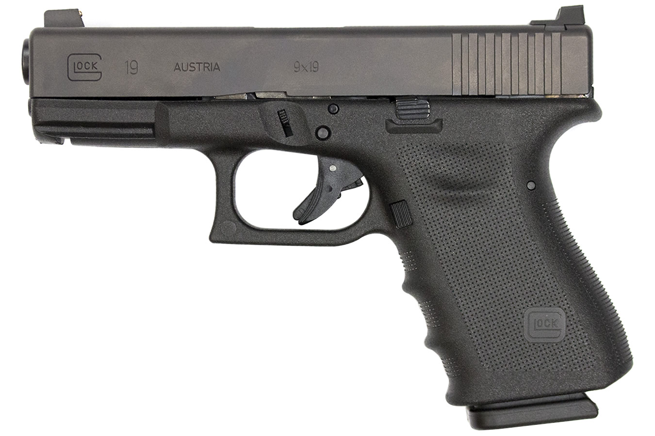 19 Gen3 9mm 15-Round Vickers Tactical Black Pistol with RTF2 Frame