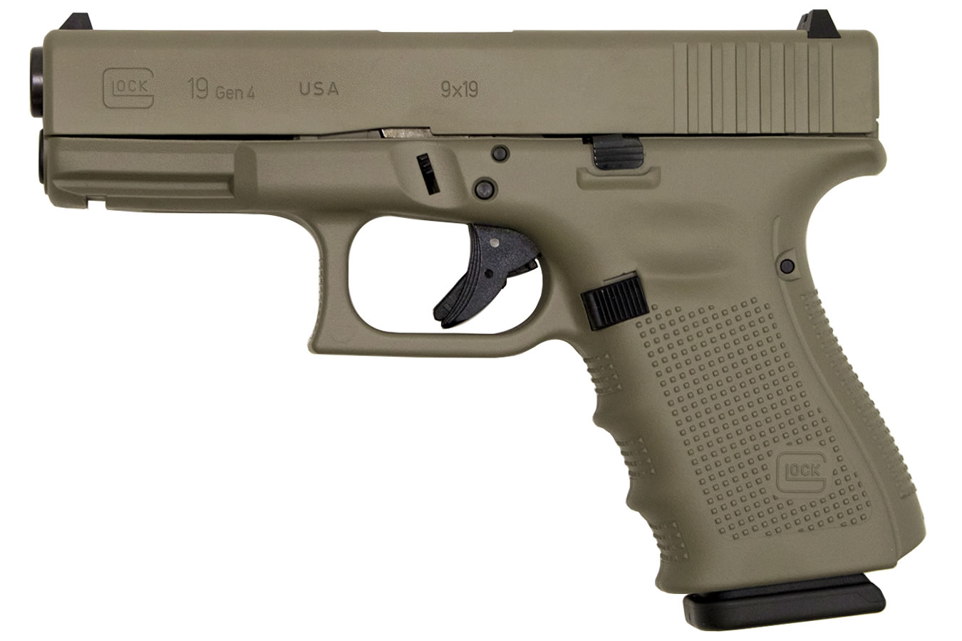 19 Gen4 9mm 15-Round Pistol with Elite Sand Cerakote Finish