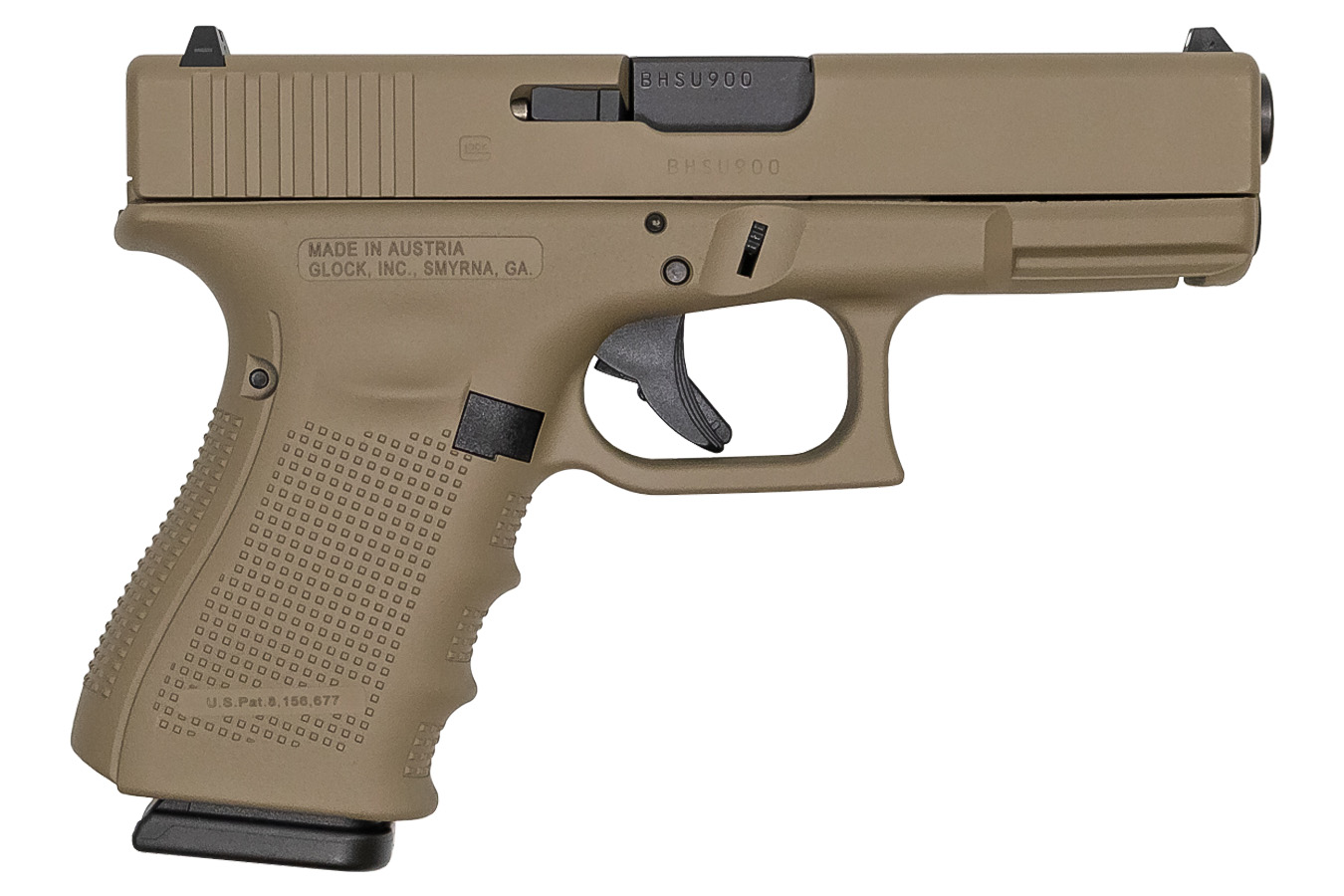 19 Gen4 9mm 15-Round Pistol with Flat Dark Earth Cerakote Finish